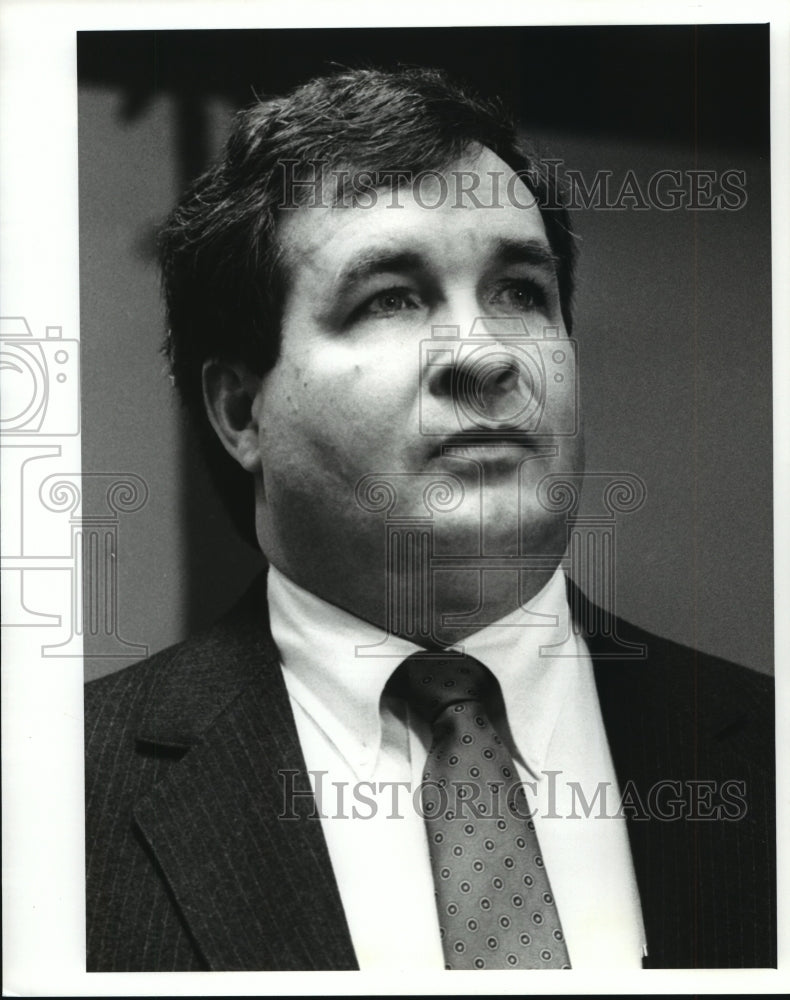 1989 Press Photo Director Of Department Of Human Resources Andrew Hornsby - Historic Images