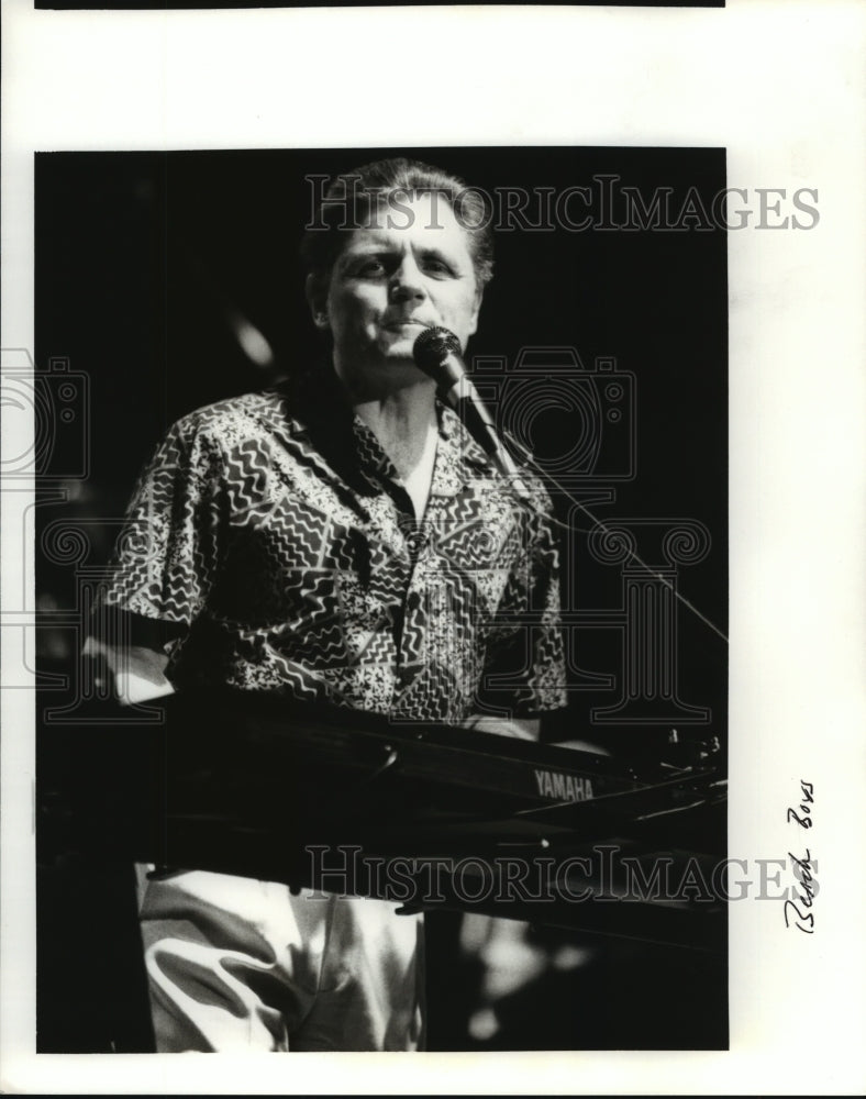 1987 Press Photo Bruce Johnston, Musician, Member of the Beach Boys- Historic Images