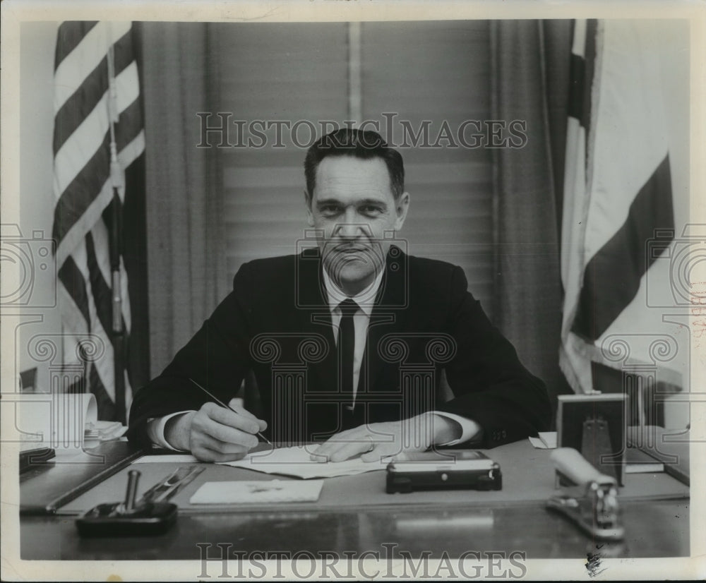 1970 Press Photo John Buchanan, Chairman, People for the American Way- Historic Images