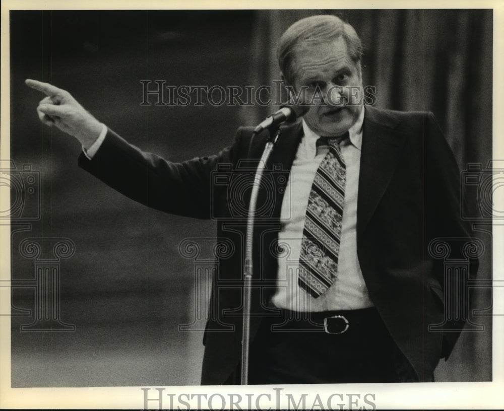 Press Photo Jack Anderson, Columnist- Historic Images