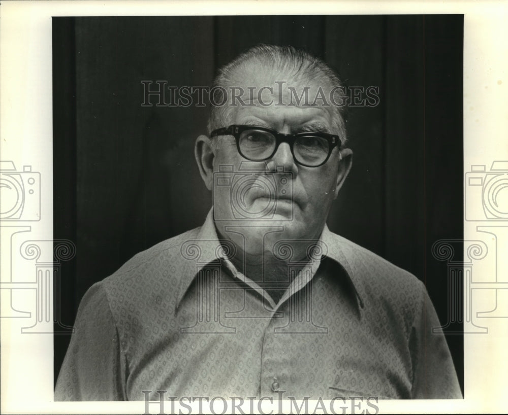 Press Photo Ben Matthews, Jackson County Commissioner, Alabama- Historic Images