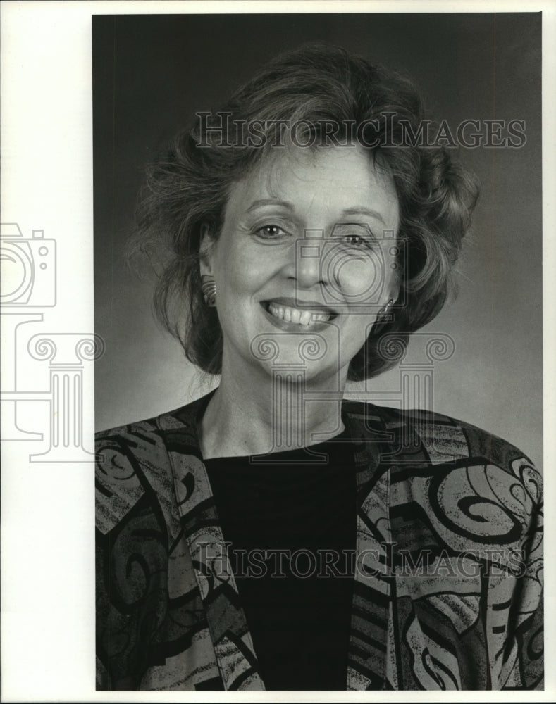 1987 Press Photo Margaret Lindberg, Journalist, the Huntsville Times - ahta01345 - Historic Images