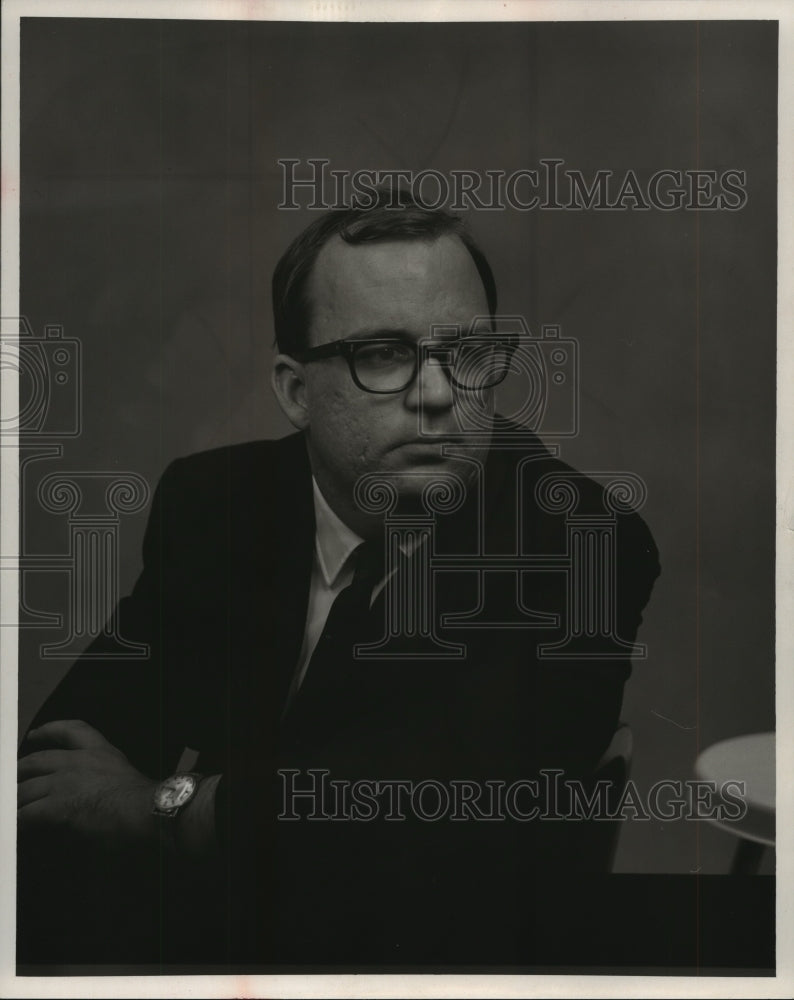 Press Photo Hugh D. Merrill, Journalist, the Huntsville Times- Historic Images