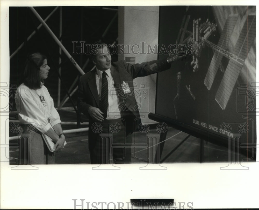 1986 Press Photo Barbara Morgan, Teacher in Space, NASA- Historic Images