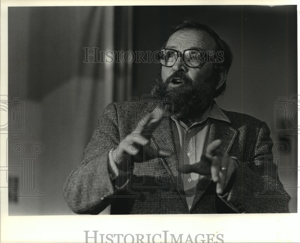 1982 Press Photo Author Larry King- Historic Images