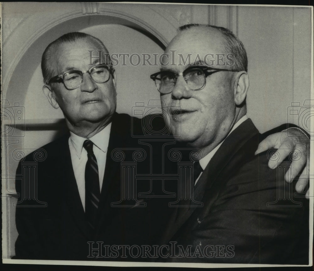 Press Photo Don L. Jordan, Guy Peppiatt, National Association of Manufacturers- Historic Images