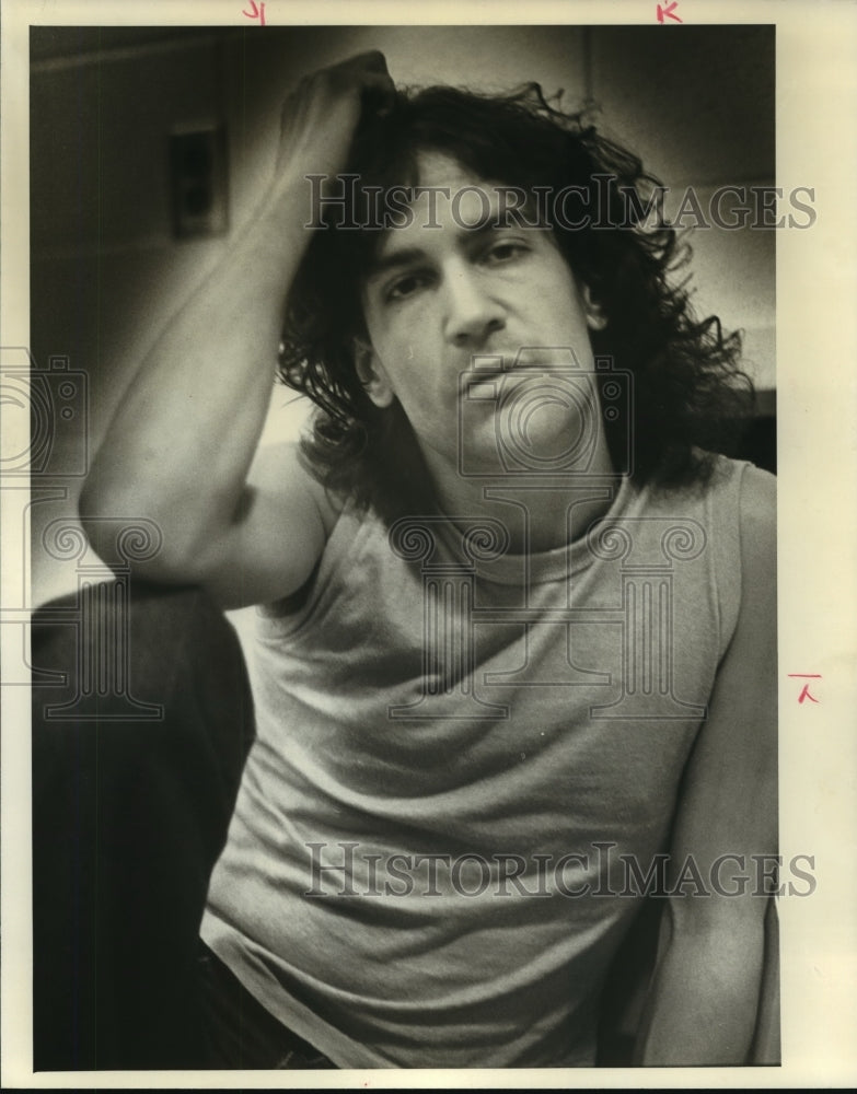 1981 Press Photo Billy Squier, American Rock Musician - ahta02160- Historic Images