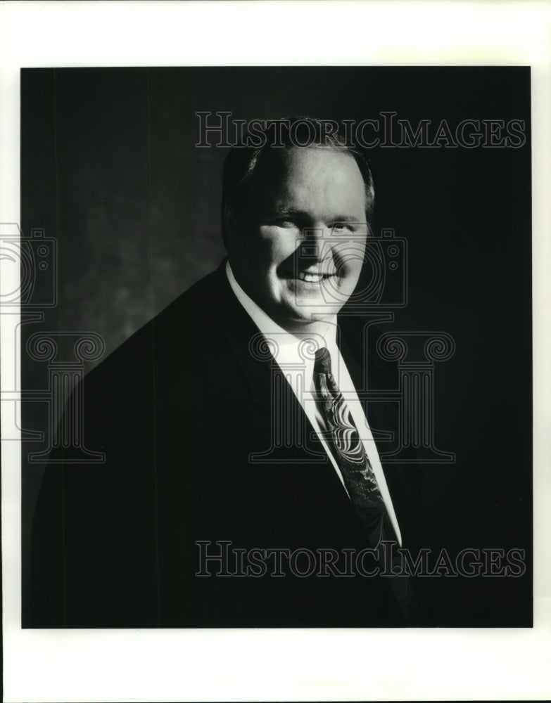 1992 Press Photo Radio Personality Rush Limbaugh - ahta02221 - Historic Images