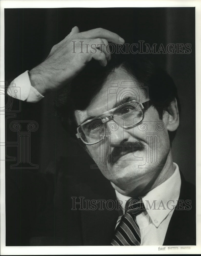 1985 Press Photo Jerry Levin, CNN Journalist, Former Hezbollah Hostage- Historic Images