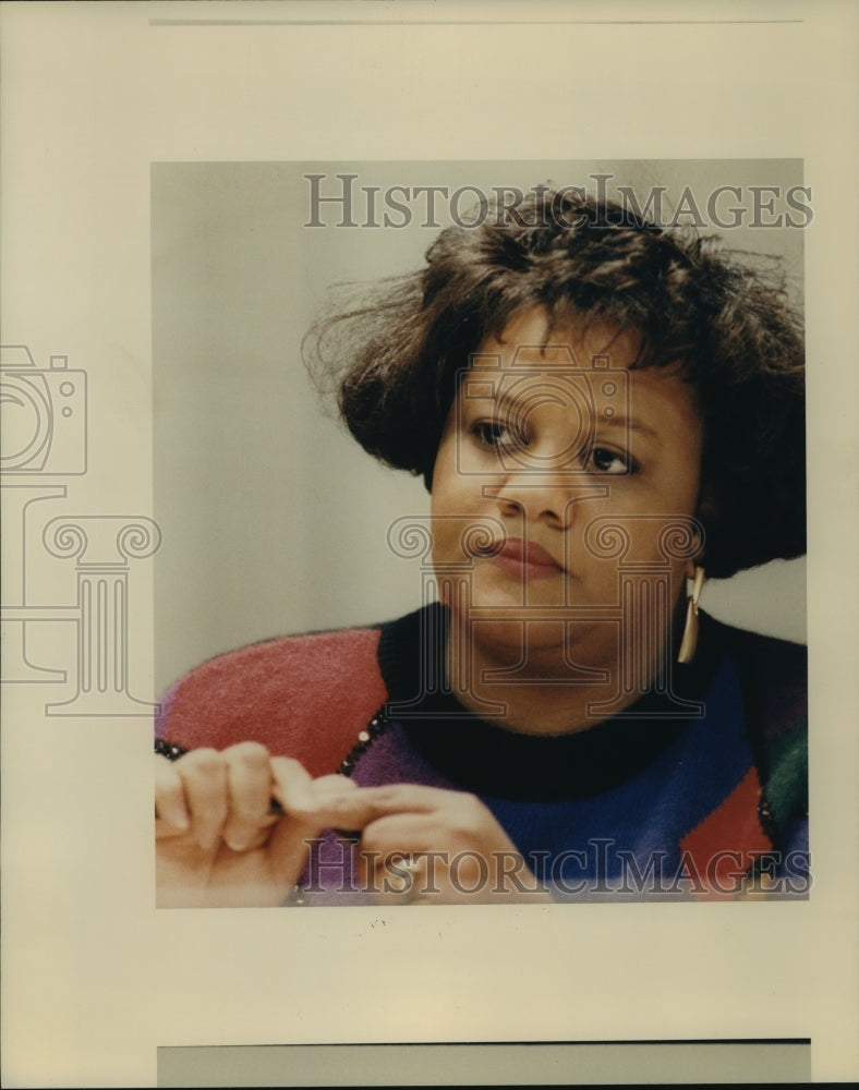 Press Photo Constance Jordan, Huntsville Planning Commission, Alabama- Historic Images