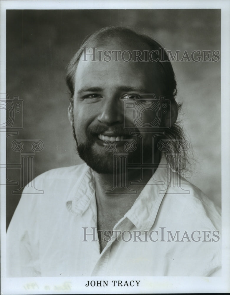 1991 Press Photo John Tracy, Comedian - ahta02859- Historic Images