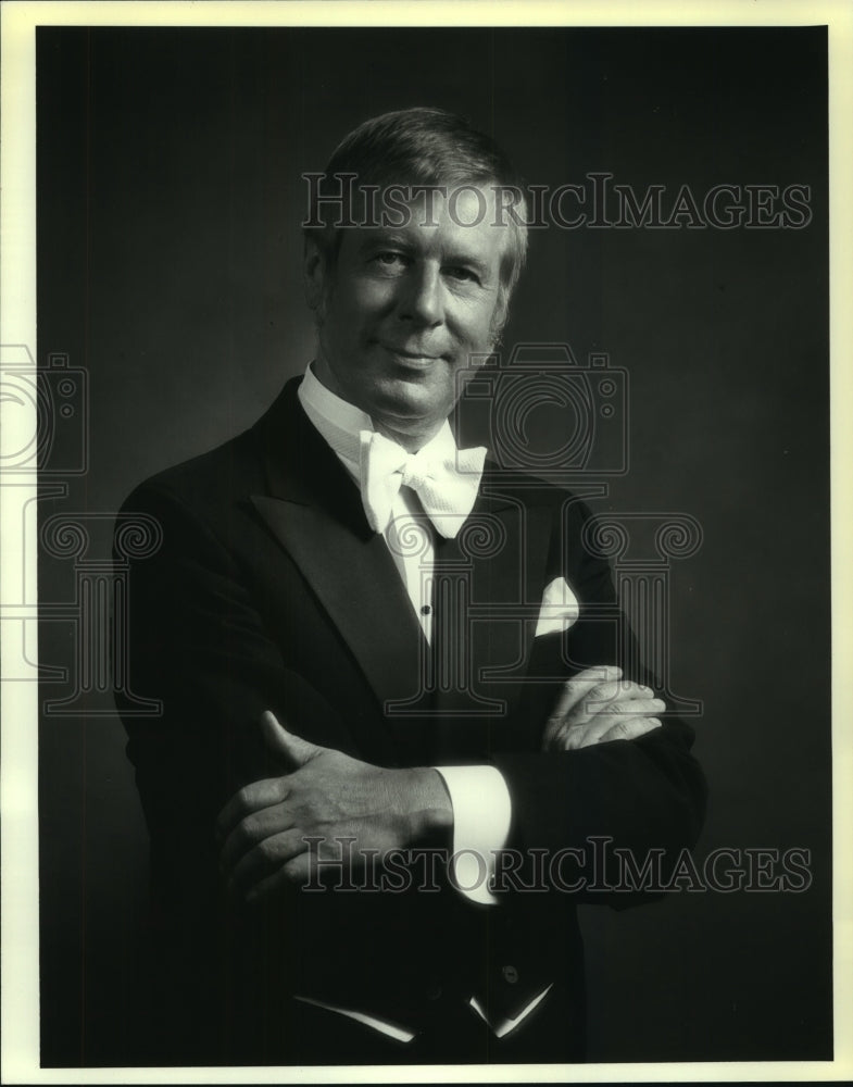 1988 Press Photo Miroslav Pansky, Conductor - ahta02925- Historic Images