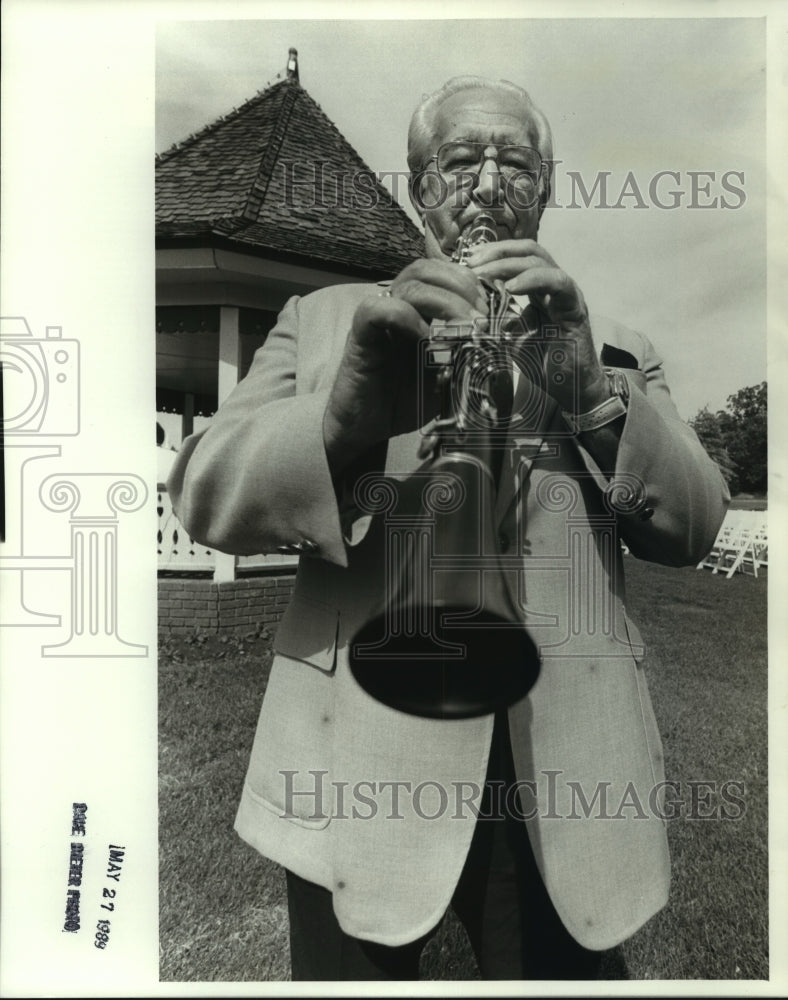 1989 Press Photo Buzz Raynes, Musician - ahta02955- Historic Images