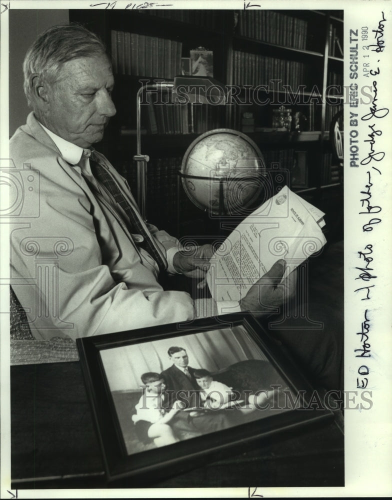 1990 Press Photo Ed Horton, Alabama Senator, Son of Judge James Horton- Historic Images