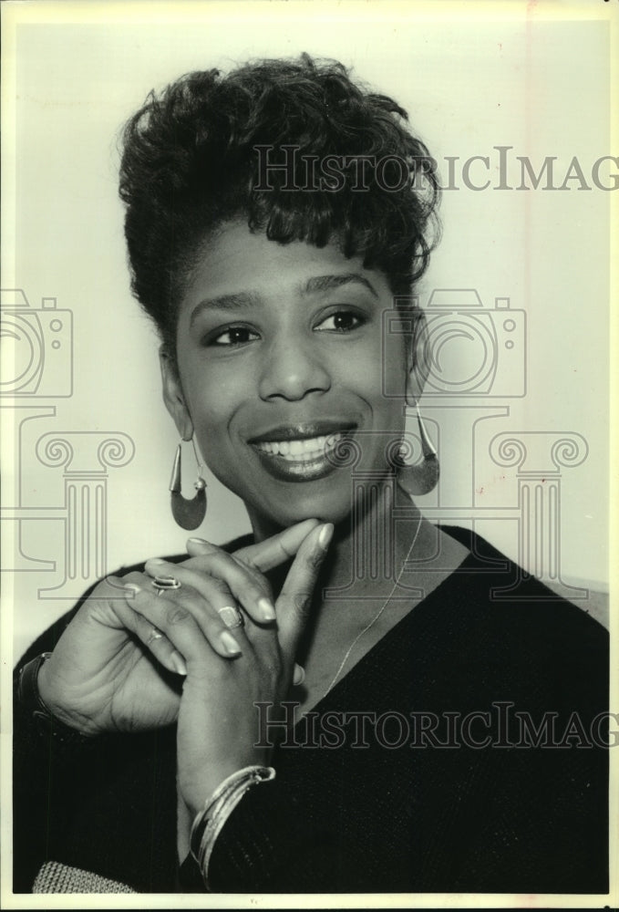 1990 Press Photo Actress Dawn Lewis - ahta03232- Historic Images