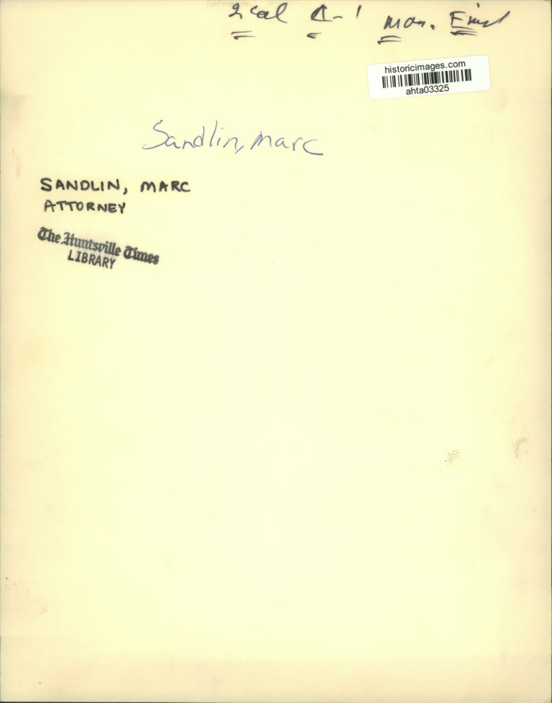 Load image into Gallery viewer, Press Photo Attorney Marc Sandlin - ahta03325

