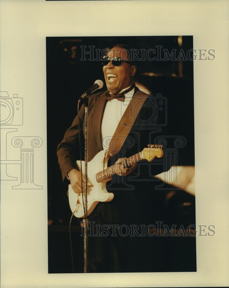 1993 Press Photo Clarence Carter, Rhythm and Blues Singer- Historic Images