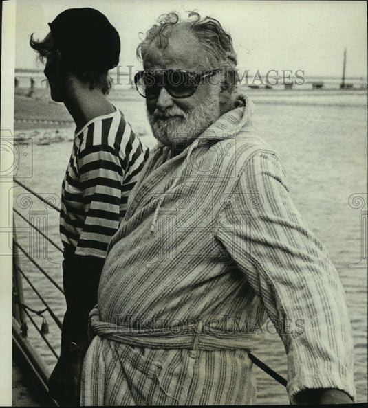 1978 Press Photo Art Carney, Actor in "Ravagers," Filmed in Mobile, Alabama- Historic Images