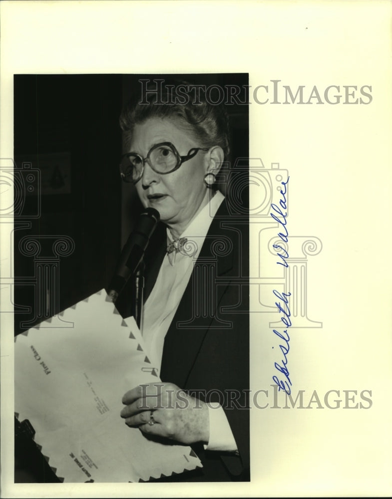 Press Photo Elizabeth B. Wallace, Owner of Mr. Steak Restaurant- Historic Images