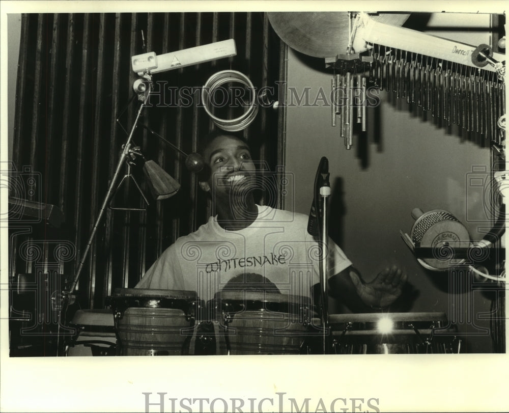 1989 Press Photo Darrell Tibbs, Musician - ahta03955- Historic Images