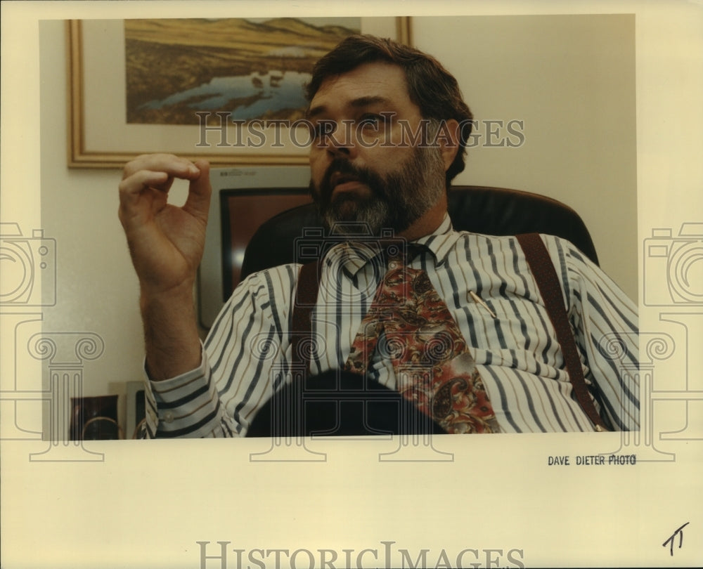 1994 Press Photo Sam Woodward, Executive Director, Huntsville Symphony Orchestra- Historic Images