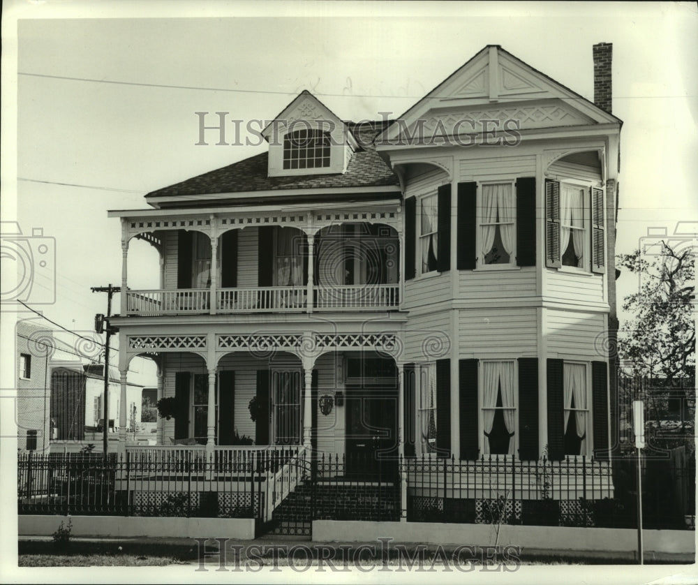 1979 Press Photo Queen Anne Victorian House, 501 Church Street, Mobile- Historic Images