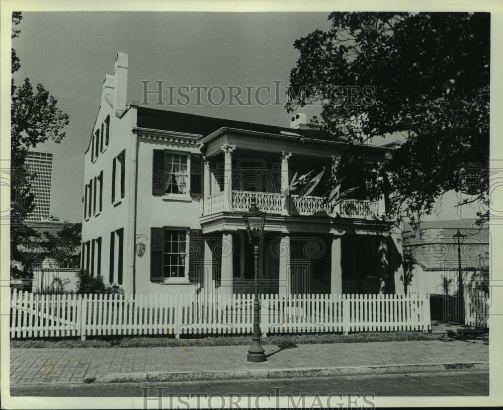 1986 Press Photo Conde Charlotte House, Mobile- Historic Images