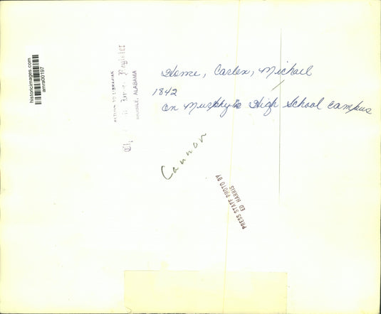 Press Photo Carlen home on Murphy High campu in Alabama - amra00197