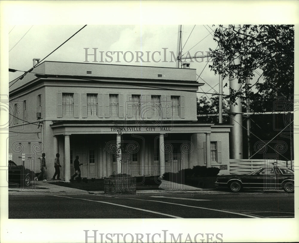 1984 Press Photo Thomasville, Alabama City Hall- Historic Images