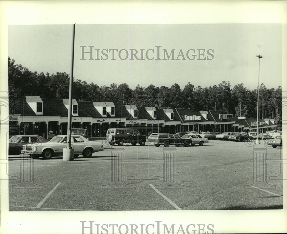 1984 Press Photo New shops in Thomasville, Alabama- Historic Images