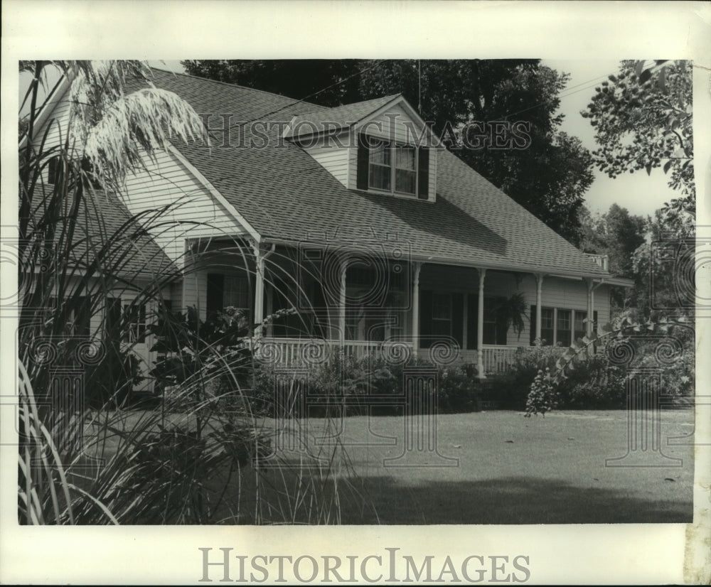 1981 Press Photo Jimmy DuCroix home in Mt. Vernon, Alabama - Historic Images