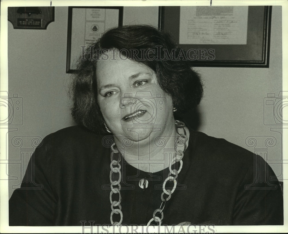 1991 Press Photo Carolyn Akers of Junior League of Alabama - Historic Images