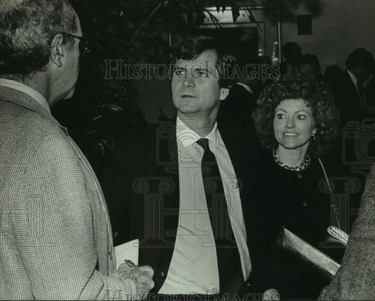 1988 Press Photo Lee and Sally Atwater at event in Alabama - amra00586- Historic Images