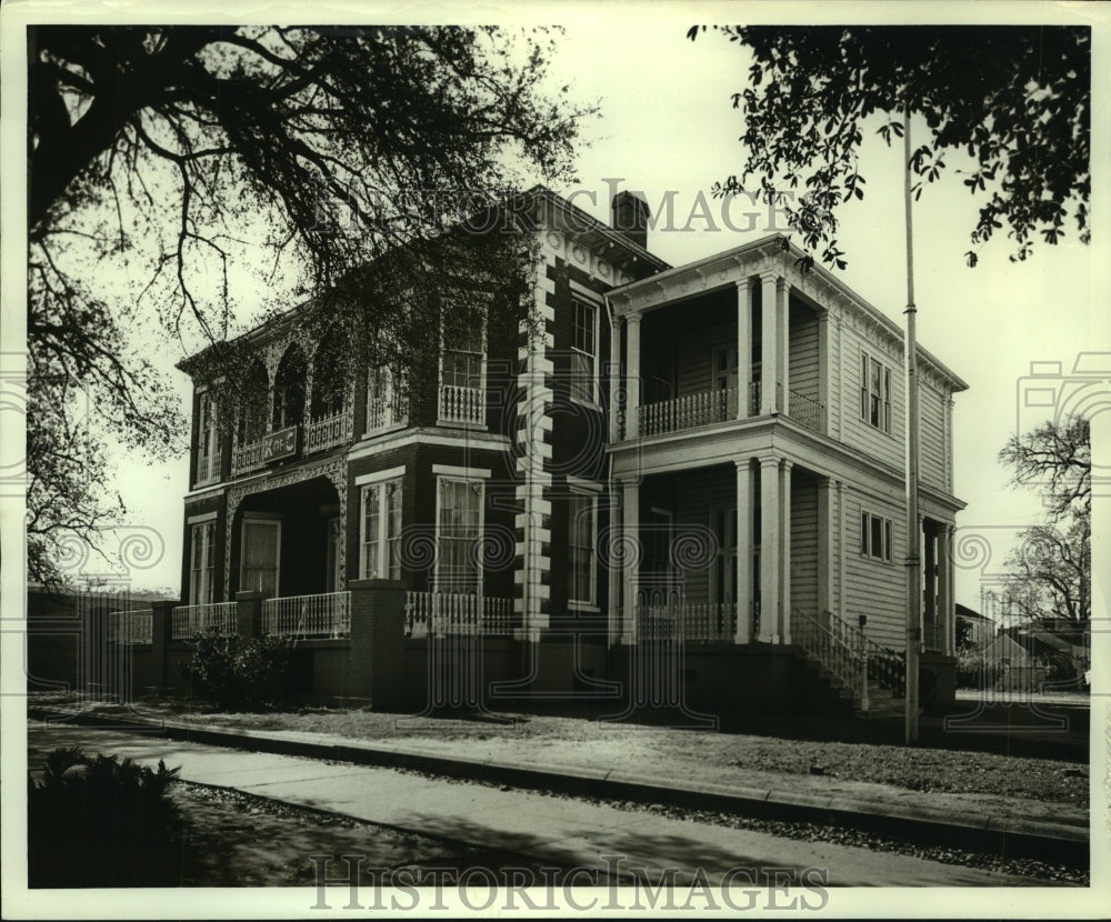 1968 Press Photo John Battle home at 602 Government Street in Alabama