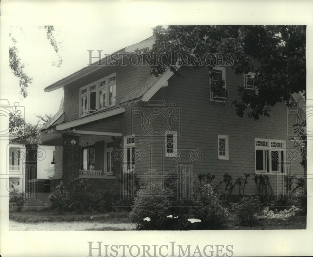 1981 Press Photo Dauphin house in Alabama - Historic Images