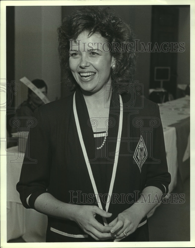 1988 Press Photo Marcia (Mrs. Jim) Folsom at Alabama - Historic Images