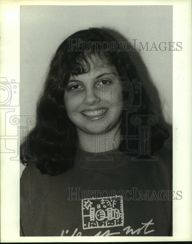 1990 Press Photo Alisa Agostinelli, Alabama- Historic Images