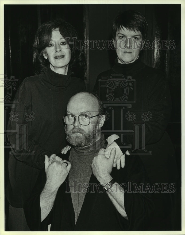 1990 Press Photo Fred Baldwin, Musician and Performer in Mobile, Alabama- Historic Images