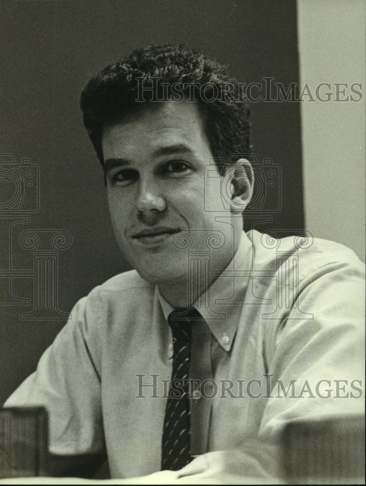 1988 Press Photo Marc Beaudoix of the Health Department in Alabama - Historic Images