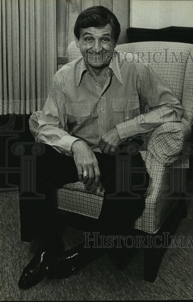 1986 Press Photo Actor George Lindsey in Alabama - amra01501- Historic Images