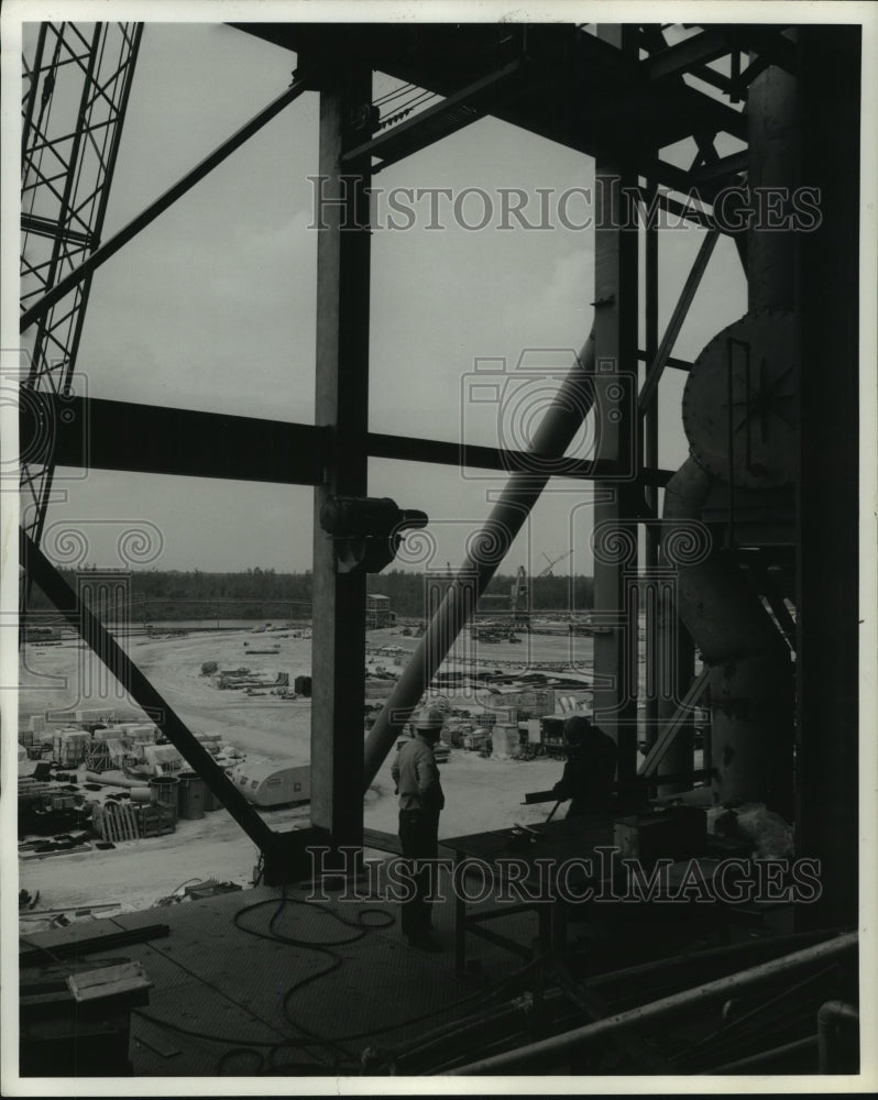 1968 Press Photo View from Inside Theodore Industrial Park, Mobile, Alabama