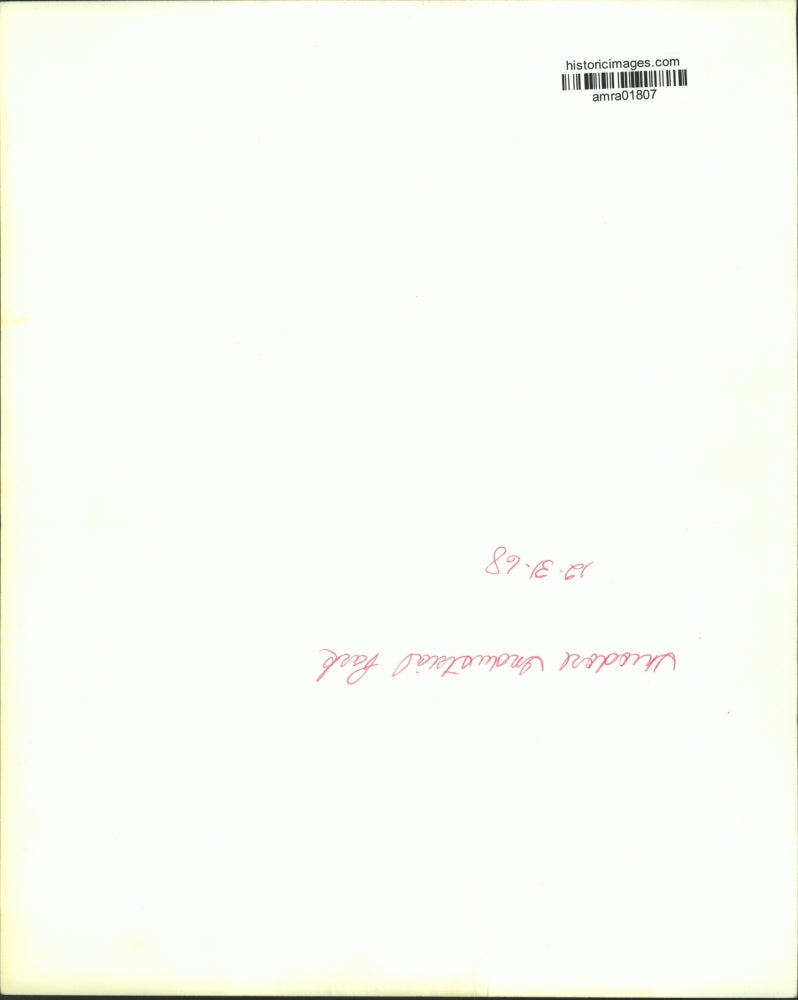 1968 Press Photo View from Inside Theodore Industrial Park, Mobile, Alabama