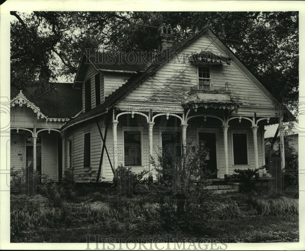 1982 Press Photo Tscheiner House (Damus School), Historic Register, in Mobile- Historic Images