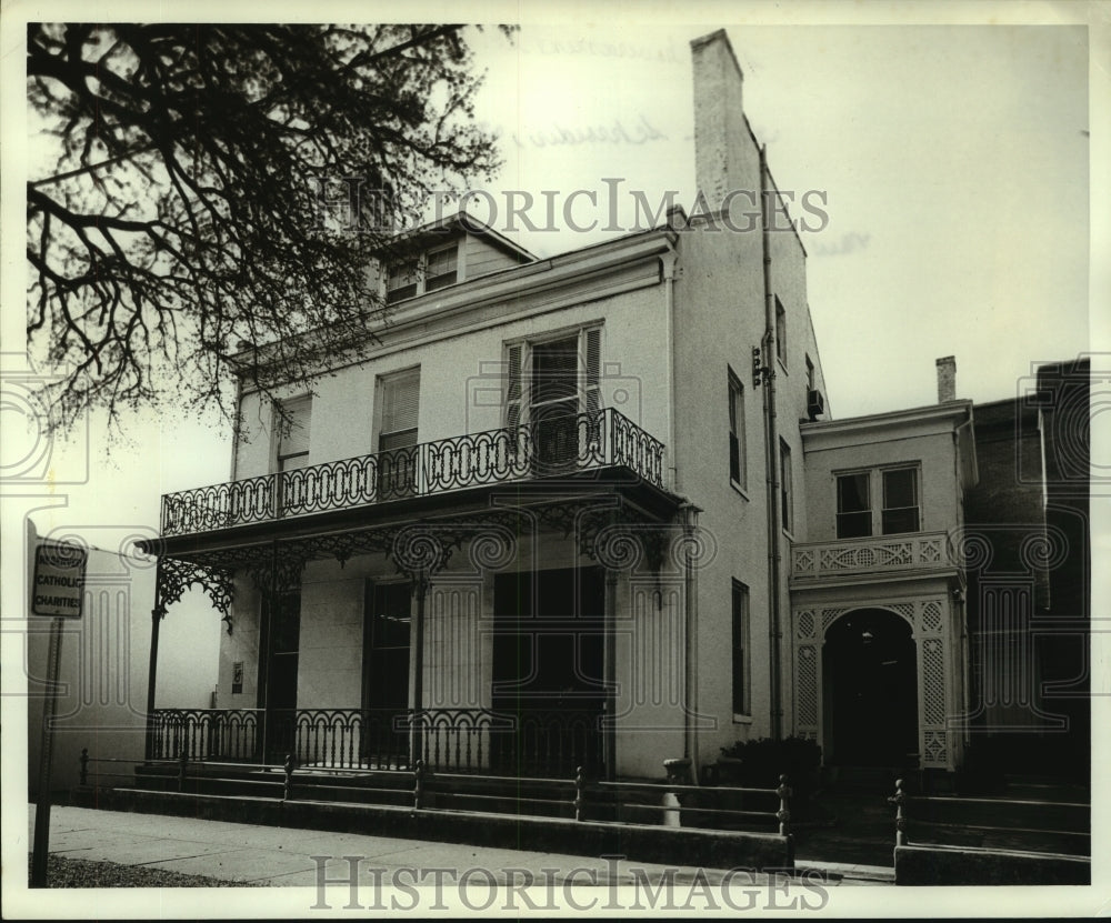 1968 Press Photo Mobile-Birmingham Catholic Diocese Charities building, Alabama- Historic Images