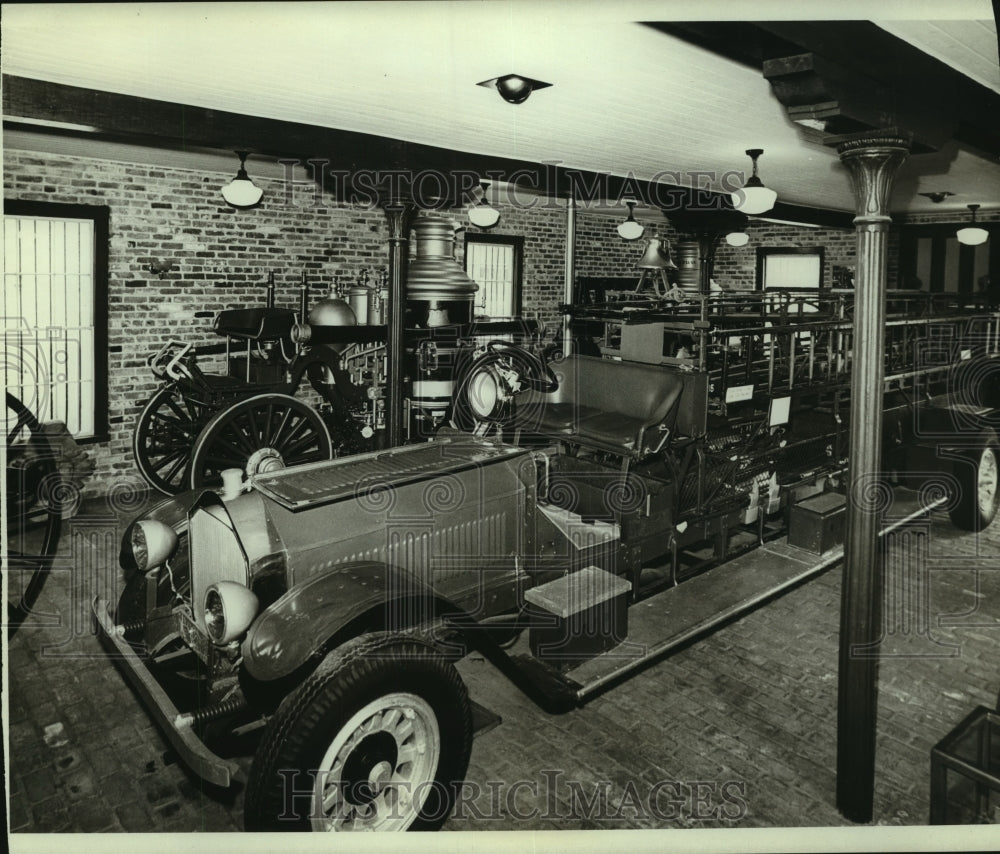 1968 Press Photo Interior of the Phoenix Fire Station Museum, Alabama- Historic Images