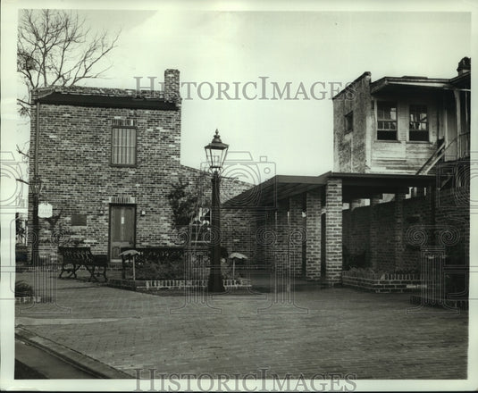 1965 Press Photo Abraham Meyers home and first telegraph office in Alabama - Historic Images