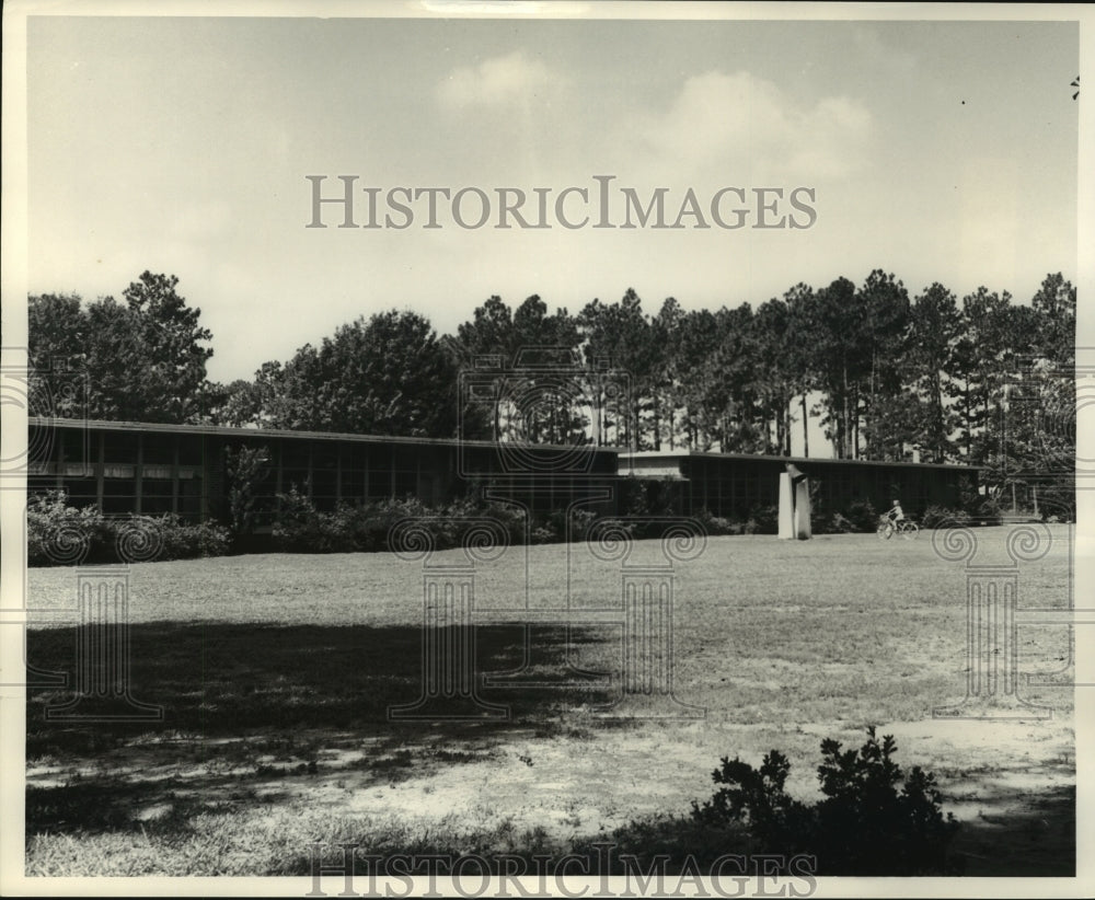 1964 Press Photo Silverhill Elementary School in Baldwin County, Alabama- Historic Images