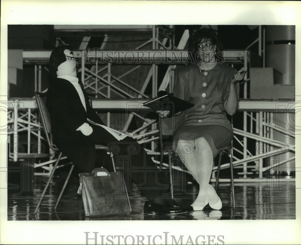 1990 Press Photo Participant in the Aywy Contest, Alabama- Historic Images