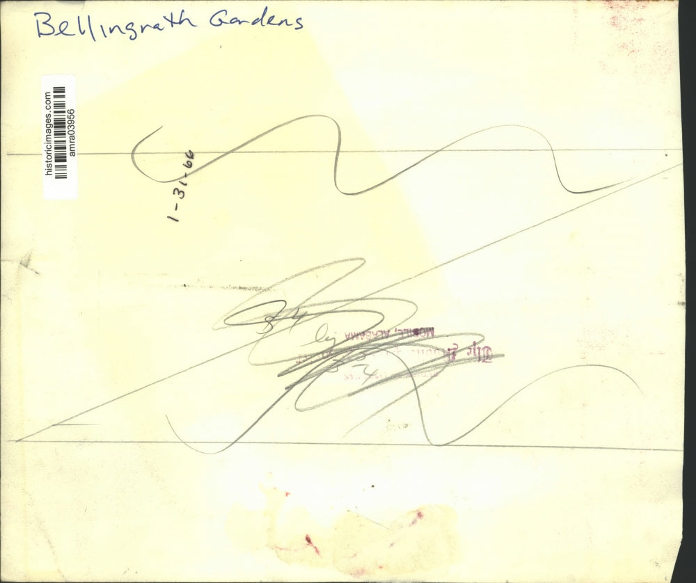 1966 Press Photo Exterior of Bellingrath Gardens, Alabama - amra03956