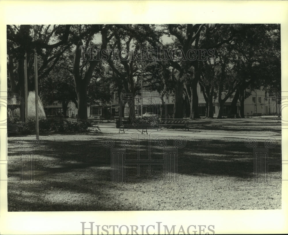 1980 Press Photo View of the Bienville Square, Alabama- Historic Images